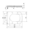 Сидіння для унітаза Qtap Tern 420х340х35 мм, Matt Black, з мікроліфтом, Slim Duroplast, Quick Release QT99HY2322MB Сидіння для унітаза Qtap Tern 420х340х35 мм, Matt Black, з мікроліфтом, Slim Duroplast, Quick Release QT99HY2322MB