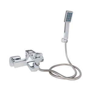 Смеситель для ванны Lidz Wawel 006 (с душевым гарнитуром) (k35) LDWAW006CRM45388 Chrome Змішувач для ванни Lidz Wawel 006 (з душовим гарнітуром) (k35) LDWAW006CRM45388 Chrome