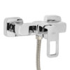 Змішувач для душу Lidz Wawel 010 (з душовим гарнітуром) (k40) LDWAW010CRM45390 Chrome Змішувач для душу Lidz Wawel 010 (з душовим гарнітуром) (k40) LDWAW010CRM45390 Chrome