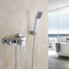Змішувач для душу Lidz Wawel 010 (з душовим гарнітуром) (k40) LDWAW010CRM45390 Chrome Змішувач для душу Lidz Wawel 010 (з душовим гарнітуром) (k40) LDWAW010CRM45390 Chrome