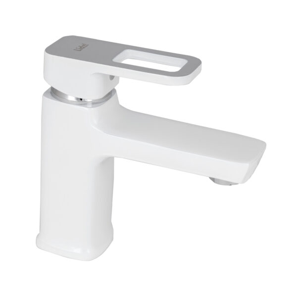 Смеситель для раковины Lidz Wawel 001 (k35) LDWAW001WHI45397 White Змішувач для раковини Lidz Wawel 001 (k35) LDWAW001WHI45397 White