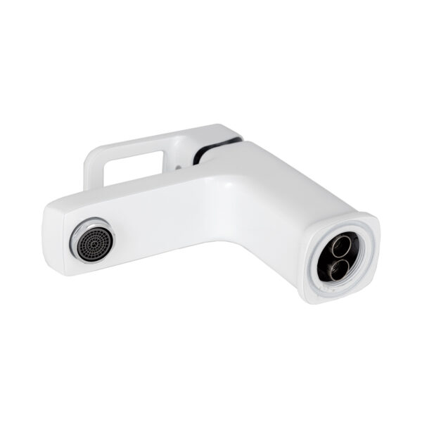 Смеситель для раковины Lidz Wawel 001 (k35) LDWAW001WHI45397 White Змішувач для раковини Lidz Wawel 001 (k35) LDWAW001WHI45397 White
