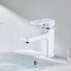 Смеситель для раковины Lidz Wawel 001 (k35) LDWAW001WHI45397 White Змішувач для раковини Lidz Wawel 001 (k35) LDWAW001WHI45397 White