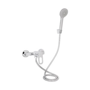 Смеситель для душа Lidz Latwa 010 (с душевым гарнитуром) (k40) LDLAT010CRM45416 Chrome Змішувач для душу Lidz Latwa 010 (з душовим гарнітуром) (k40) LDLAT010CRM45416 Chrome
