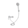 Смеситель для душа Lidz Latwa 010 (с душевым гарнитуром) (k40) LDLAT010CRM45416 Chrome Змішувач для душу Lidz Latwa 010 (з душовим гарнітуром) (k40) LDLAT010CRM45416 Chrome