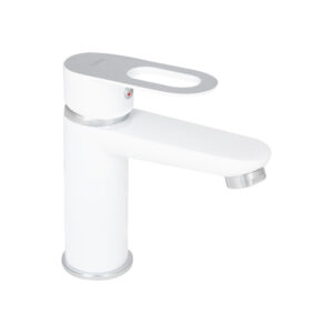 Смеситель для раковины Lidz Latwa 001 (k35) LDLAT001WHI45423 White Змішувач для раковини Lidz Latwa 001 (k35) LDLAT001WHI45423 White