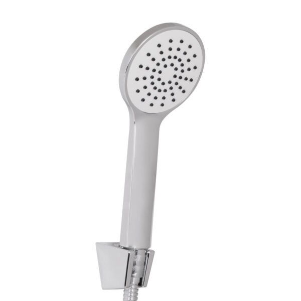 Смеситель для душа Lidz Latwa 010 (с душевым гарнитуром) (k40) LDLAT010WHI45426 White Змішувач для душу Lidz Latwa 010 (з душовим гарнітуром) (k40) LDLAT010WHI45426 White