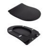 Унітаз підвісний Qtap Taurus безободковий з сидінням Soft-close QT2433084EUQMB