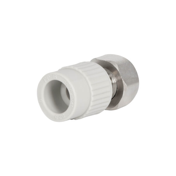 Муфта під Євроконус PPR із накидною гайкою Thermo Alliance 20х3/4" ВР з латунним штоком Муфта під Євроконус PPR із накидною гайкою Thermo Alliance 20х3/4" ВР з латунним штоком