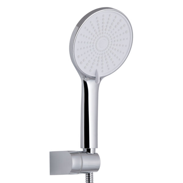 Змішувач для ванни Qtap Jay (з душовим гарнітуром) QTJAY259CRW45553 Chrome/White Змішувач для ванни Qtap Jay (з душовим гарнітуром) QTJAY259CRW45553 Chrome/White