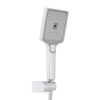 Змішувач для ванни Qtap Aries (з душовим гарнітуром) QTARI259CRM45559 Chrome