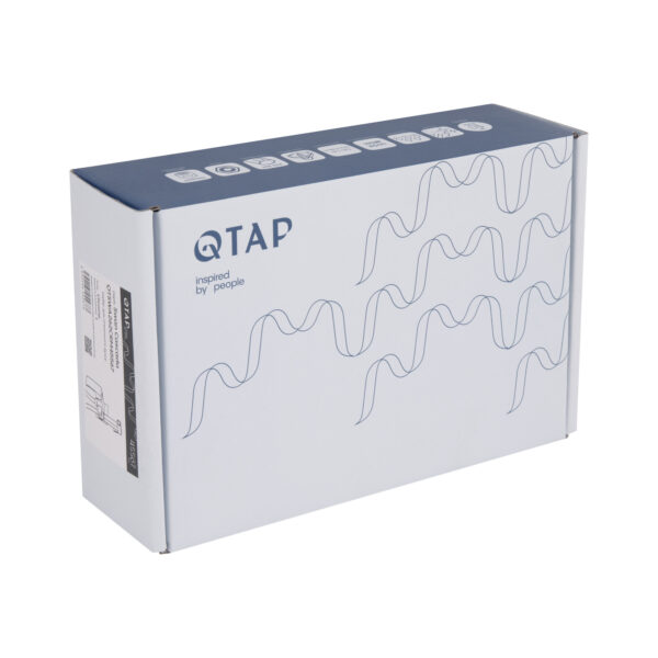 Набор для гігієнічного душу Qtap Swan Cascada прямокутний QTSWA262CRM45567 Chrome Набор для гігієнічного душу Qtap Swan Cascada прямокутний QTSWA262CRM45567 Chrome