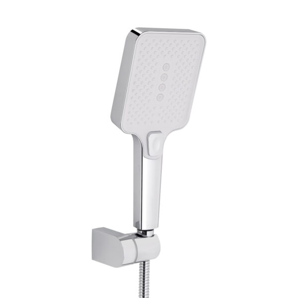 Змішувач для ванни Qtap Swan Cascada з поворотним виливом (з душовим гарнітуром) QTSWA260CRW45569 Chrome/White Змішувач для ванни Qtap Swan Cascada з поворотним виливом (з душовим гарнітуром) QTSWA260CRW45569 Chrome/White