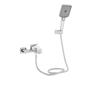 Змішувач для ванни Qtap Presto (з душовим гарнітуром) QTPRE259CRM45574 Chrome