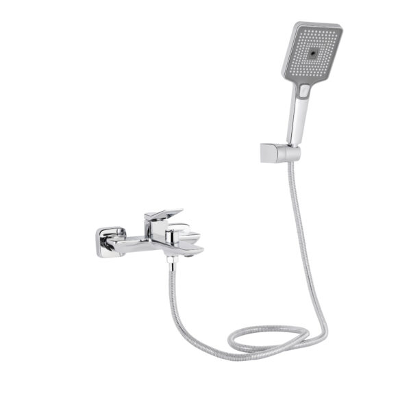 Змішувач для ванни Qtap Presto (з душовим гарнітуром) QTPRE259CRM45574 Chrome Змішувач для ванни Qtap Presto (з душовим гарнітуром) QTPRE259CRM45574 Chrome