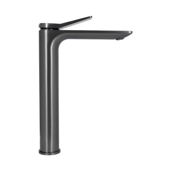 Змішувач для раковини Qtap Presto високий QTPRE269GRP45582 Gunmetal Black Змішувач для раковини Qtap Presto високий QTPRE269GRP45582 Gunmetal Black