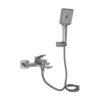 Змішувач для ванни Qtap Presto (з душовим гарнітуром) QTPRE259GRP45584 Gunmetal Black Змішувач для ванни Qtap Presto (з душовим гарнітуром) QTPRE259GRP45584 Gunmetal Black