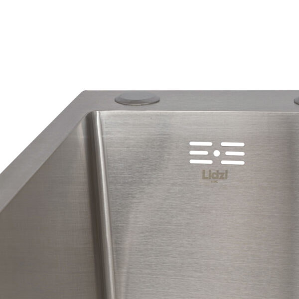 Мийка для кухні інтегрована Lidz Handmade H6350R крило праворуч (LDH6350BRUR45587) Brushed Steel 3,0/1,0 мм Мийка для кухні інтегрована Lidz Handmade H6350R крило праворуч (LDH6350BRUR45587) Brushed Steel 3,0/1,0 мм