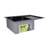 Мийка для кухні інтегрована Lidz Handmade H6350BR крило праворуч (LDH6350BRPVD45590) Brushed Black PVD 3,0/1,0 мм Мийка для кухні інтегрована Lidz Handmade H6350BR крило праворуч (LDH6350BRPVD45590) Brushed Black PVD 3,0/1,0 мм