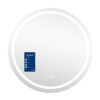 Зеркало Qtap Mideya R800 с LED-подсветкой Touch, с антизапотеванием, диммером QT2078NCR8080W Дзеркало Qtap Mideya R800 з LED-підсвічуванням Touch, з антизапотіванням, димером QT2078NCR8080W