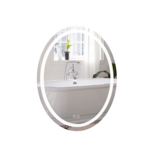 Дзеркало Qtap Mideya 500х700 з LED-підсвічуванням Touch, з антизапотіванням, димером QT2078NCR5070W Дзеркало Qtap Mideya 500х700 з LED-підсвічуванням Touch, з антизапотіванням, димером QT2078NCR5070W