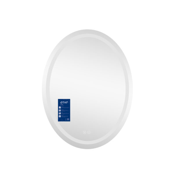 Дзеркало Qtap Mideya 500х700 з LED-підсвічуванням Touch, з антизапотіванням, димером QT2078NCR5070W Дзеркало Qtap Mideya 500х700 з LED-підсвічуванням Touch, з антизапотіванням, димером QT2078NCR5070W