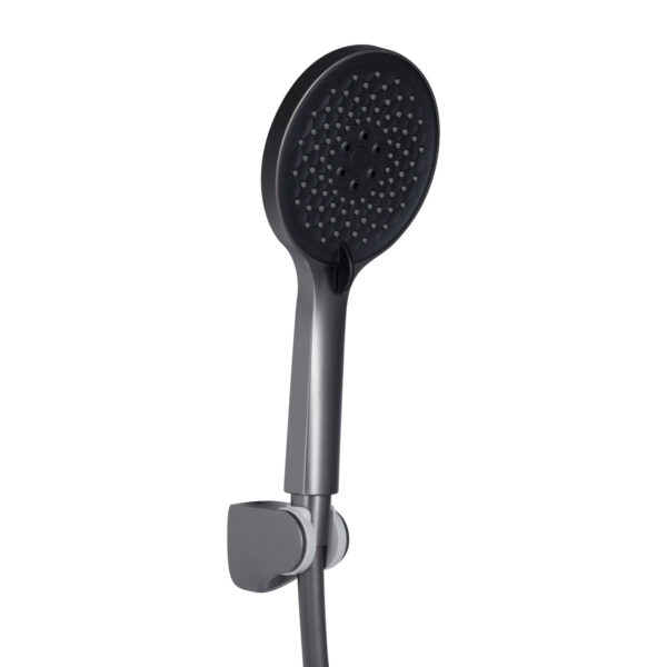 Змішувач для ванни Qtap Vlasta New (з душовим гарнітуром) QTVLA259GMB45643 Gunmetal Black PVD Змішувач для ванни Qtap Vlasta New (з душовим гарнітуром) QTVLA259GMB45643 Gunmetal Black PVD