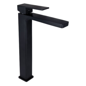 Змішувач для раковини Qtap Gemini високий QTGEM269BLM45678 Black Matt Змішувач для раковини Qtap Gemini високий QTGEM269BLM45678 Black Matt