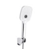 Змішувач для ванни Qtap Gemini (з душовим гарнітуром) QTGEM259CRW45683 Chrome/White