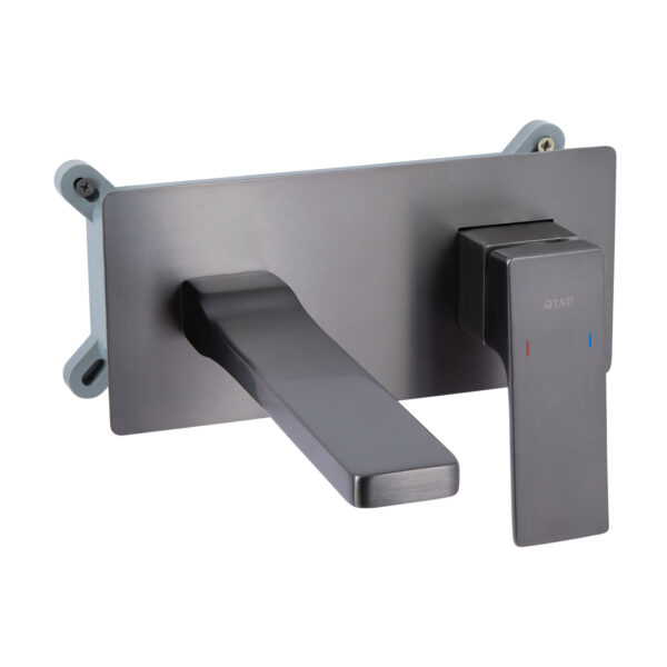 Змішувач для раковини Qtap Gemini прихованого монтажу QTGEM273GMB45695 Gunmetal Black PVD Змішувач для раковини Qtap Gemini прихованого монтажу QTGEM273GMB45695 Gunmetal Black PVD