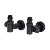 Комплект кранів Thermo Alliance Standart 1/2" чорний, для рушникосушарки кутовий SF395W15HEB Комплект кранів Thermo Alliance Standart 1/2" чорний, для рушникосушарки кутовий SF395W15HEB