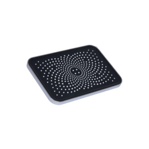 Лійка для верхнього душу Qtap Hlavova 260x180 мм прямокутна QTHLA107CRM45784 Chrome/Black Лійка для верхнього душу Qtap Hlavova 260x180 мм прямокутна QTHLA107CRM45784 Chrome/Black