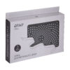 Лійка для верхнього душу Qtap Hlavova 260x180 мм прямокутна QTHLA107CRM45784 Chrome/Black Лійка для верхнього душу Qtap Hlavova 260x180 мм прямокутна QTHLA107CRM45784 Chrome/Black