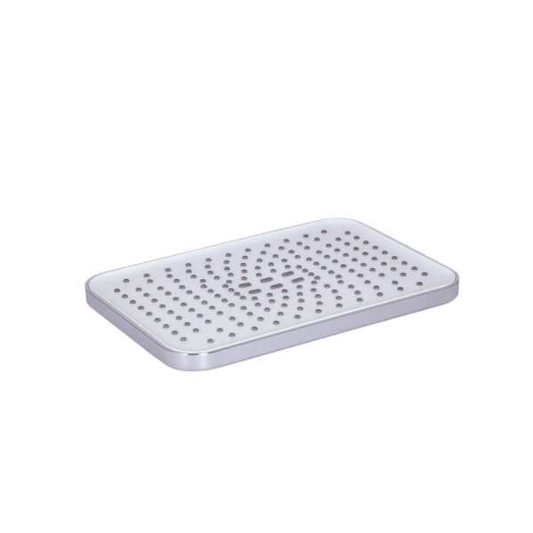 Лійка для верхнього душу Qtap Hlavova 260x180 мм прямокутна QTHLA107CRM45785 Chrome/White Лійка для верхнього душу Qtap Hlavova 260x180 мм прямокутна QTHLA107CRM45785 Chrome/White