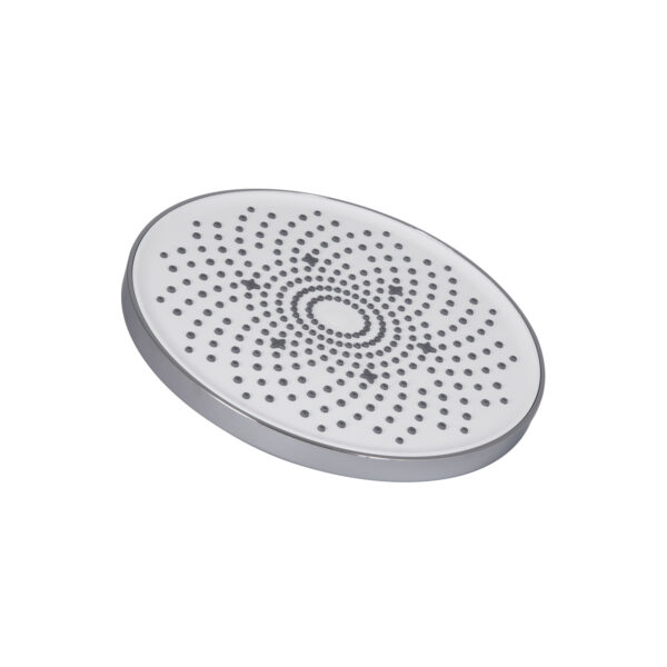 Лійка для верхнього душу Qtap Hlavova D 230 мм округла QTHLA107CRM45787 Chrome/White Лійка для верхнього душу Qtap Hlavova D 230 мм округла QTHLA107CRM45787 Chrome/White