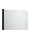 Штора на ванну Qtap Standard BLM407513APL скло Pear 6 мм, 75х140 см, ліва