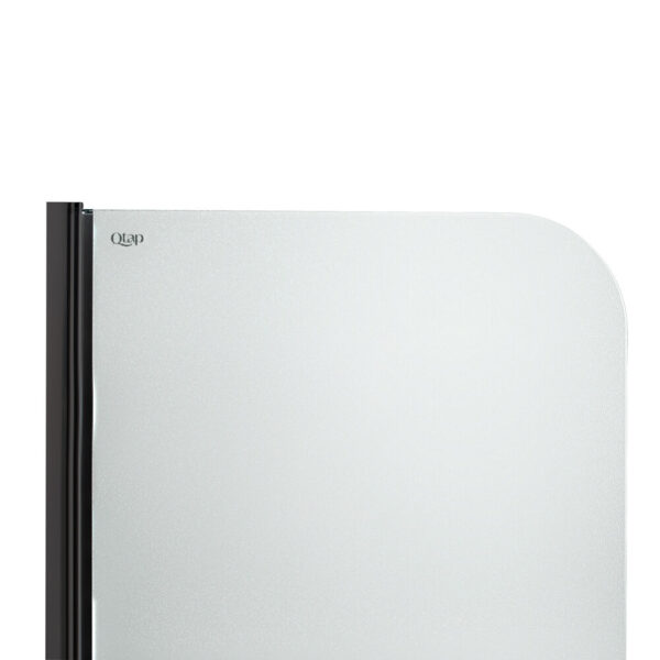 Штора на ванну Qtap Standard BLM407513APL скло Pear 6 мм, 75х140 см, ліва