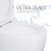 Унітаз-компакт Qtap Robin Ultra Quiet безободковий з сидінням Soft-close QT13226089AW Унітаз-компакт Qtap Robin Ultra Quiet безободковий з сидінням Soft-close QT13226089AW