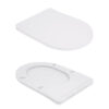 Унітаз-компакт Qtap Robin Ultra Quiet безободковий з сидінням Soft-close QT13226089AW Унітаз-компакт Qtap Robin Ultra Quiet безободковий з сидінням Soft-close QT13226089AW