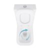 Унитаз-компакт Qtap Cardinal Ultra Quiet безободковый с сиденьем Soft-close QT04222168AUQ3W Унітаз-компакт Qtap Cardinal Ultra Quiet безободковий з сидінням Soft-close QT04222168AUQ3W