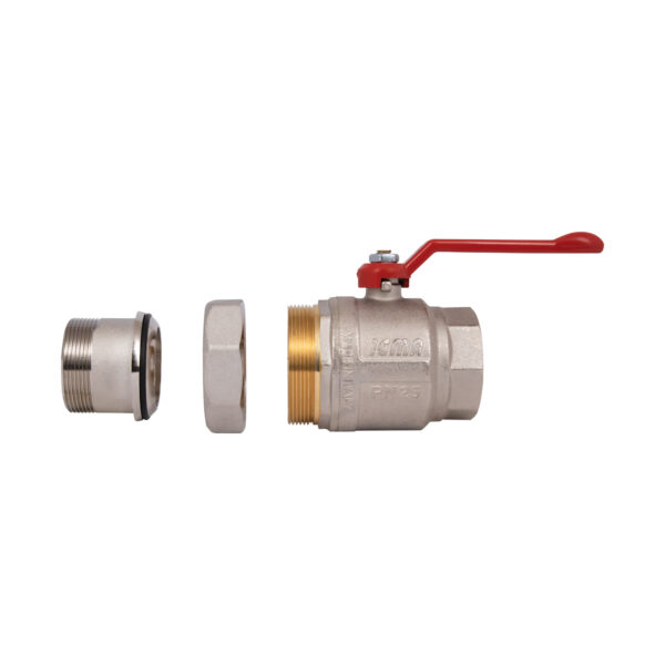 Кран кульовий "Американка" Icma 2″ (PN40) прямий №347 Кран кульовий "Американка" Icma 2″ (PN40) прямий №347