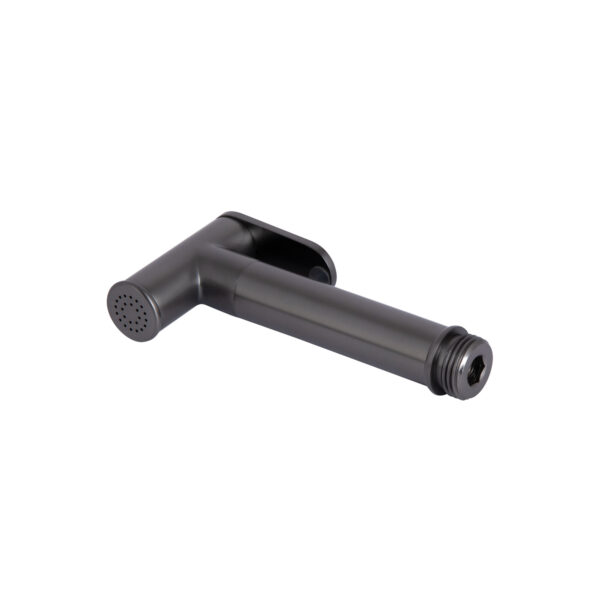 Набор для гігієнічного душу Qtap Slavonice округлий QTSLA262GMB45916 Gunmetal Black PVD Набор для гігієнічного душу Qtap Slavonice округлий QTSLA262GMB45916 Gunmetal Black PVD