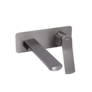 Змішувач для раковини Qtap Slavonice прихованого монтажу QTSLA273GMB45920 Gunmetal Black PVD Змішувач для раковини Qtap Slavonice прихованого монтажу QTSLA273GMB45920 Gunmetal Black PVD