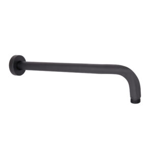 Кронштейн для верхнього душу Qtap Trubice 370 мм округлий QTTRU120BLM45927 Black Matt Кронштейн для верхнього душу Qtap Trubice 370 мм округлий QTTRU120BLM45927 Black Matt