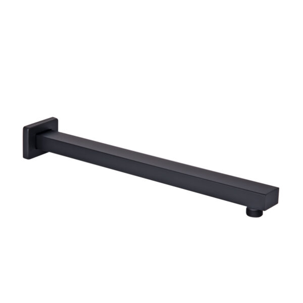 Кронштейн для верхнього душу Qtap Trubice 400 мм прямокутний QTTRU120BLM45929 Black Matt Кронштейн для верхнього душу Qtap Trubice 400 мм прямокутний QTTRU120BLM45929 Black Matt