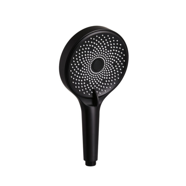 Лійка для ручного душу Qtap Rucni D 130 мм округла QTRUC125BLM45953 Black Matt Лійка для ручного душу Qtap Rucni D 130 мм округла QTRUC125BLM45953 Black Matt