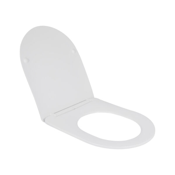 Сидіння для унітаза Qtap (Jay 490, Swan 490) з мікроліфтом Slim QT99SC6106W Сидіння для унітаза Qtap (Jay 490, Swan 490) з мікроліфтом Slim QT99SC6106W