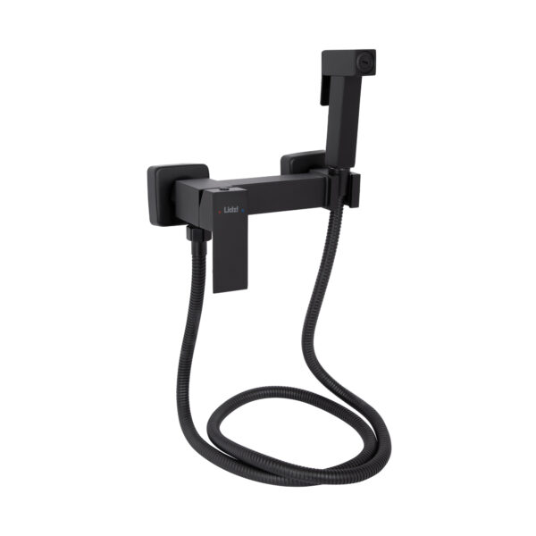 Набор для гигиенического душа Lidz Kubis 110 Black LDKUB110BLA46104 прямоугольный Набір для гігієнічного душу Lidz Kubis 110 Black LDKUB110BLA46104 прямокутний