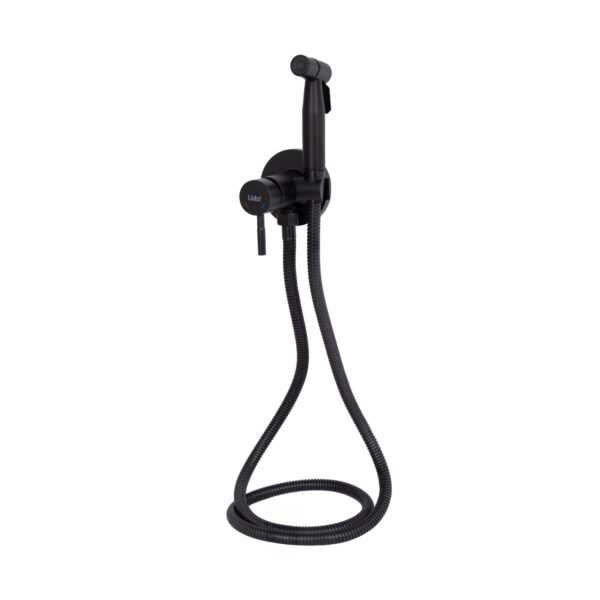 Набір для гігієнічного душу Lidz Aria 111 Black LDARI111BLA46107 округлий