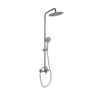 Душова система для душу Lidz Aria 1020 на два споживачі (k35) LDARI1020NKS46114 Nickel